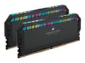 Miniatyrbild 5 av 5: CORSAIR Dominator Platinum RGB - DDR5 - sats - 32 GB: 2 x 16 GB - DIMM 288-pin - 3100 MHz / PC5-49600 - CL36 - 1.3 V - ej buffrad - icke ECC - svart