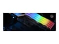 Miniatyrbild 4 av 5: T-Force DELTA RGB - DDR5 - sats - 32 GB: 2 x 16 GB - DIMM 288-pin - 6200 MHz / PC5-49600 - CL38 - 1.25 V - ej buffrad - on-die ECC - svart
