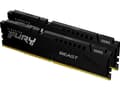 Miniatyrbilde 4 av 5: Kingston FURY Beast - DDR5 - sett - 64 GB: 2 x 32 GB - DIMM 288-pin - 5200 MHz / PC5-41600 - CL38 - 1.25 V - ikke-bufret - on-die ECC