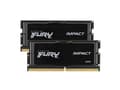 Pikkukuva 4 / 5: Kingston Technology FURY 64GB 4800MT/s DDR5 CL38 SODIMM (Kit of 2) Impact, 64 GB, 2 x 32 GB, DDR5, 262-pin SO-DIMM