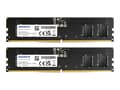 Miniatyrbilde 3 av 5: ADATA - DDR5 - sett - 16 GB: 2 x 8 GB - DIMM 288-pin - 4800 MHz / PC5-38400 - CL40 - 1.1 V - ikke-bufret - on-die ECC - svart