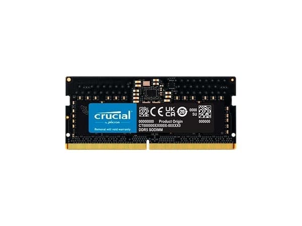 Crucial - DDR5 - modul - 8 GB - SO DIMM 262-pin - 2400 MHz / PC5-38400 - CL40 - 1.1 V - ej buffrad - icke ECC