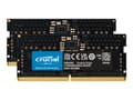 Miniatyrbilde 1 av 4: Crucial - DDR5 - sett - 16 GB: 2 x 8 GB - SO DIMM 262-pin - 2400 MHz / PC5-38400 - CL40 - 1.1 V - ikke-bufret - ikke-ECC