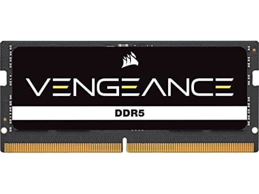 CORSAIR Vengeance - DDR5 - modul - 8 GB - SO DIMM 262-pin - 4800 MHz / PC5-38400 - CL40 - 1.1 V - för Alienware M15 R7, x17 R2; ASUS ROG Zephyrus Duo