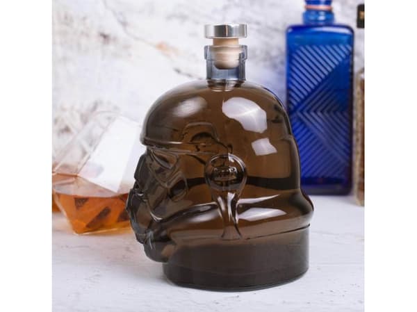Thumbs Up carafe Stormtrooper 750 ml glass/cork transparent/brown