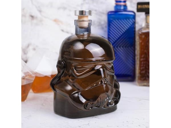 Thumbs Up carafe Stormtrooper 750 ml glass/cork transparent/brown