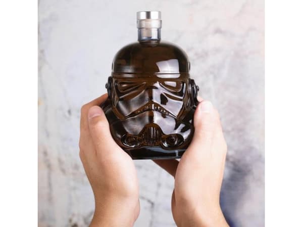 Thumbs Up carafe Stormtrooper 750 ml glass/cork transparent/brown