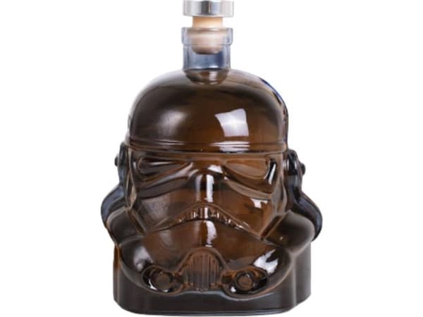 Thumbs Up carafe Stormtrooper 750 ml glass/cork transparent/brown
