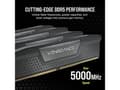Miniatyrbild 5 av 5: CORSAIR Vengeance - DDR5 - sats - 32 GB + 2 x 16 GB - DIMM 288-pin - 3100 MHz / PC5-49600 - CL36 - 1.3 V - svart