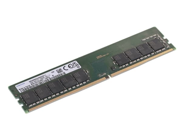 Samsung - DDR4 - modul - 16 GB - DIMM 288-pin - 3200 MHz / PC4-25600 - CL22 - 1.2 V - ej buffrad - ECC - för TERRA MINISERVER G5