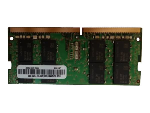 Lenovo - DDR4 - moduuli - 16 GB - SO DIMM 260-PIN - 2400 MHz / PC4-19200 - 1,2 V - ikke bufferet - ikke-ECC - FRU - IdeaPad 520-15IKB 81BF; 720S-14IK