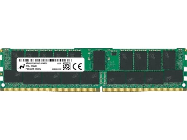 Micron - DDR4 - modul - 32 GB - DIMM 288-pin - 3200 MHz / PC4-25600 - CL22 - 1.2 V - registrert - ECC