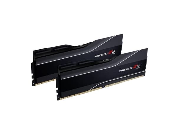G.Skill Trident Z5 Neo - DDR5 - sett - 32 GB: 2 x 16 GB - DIMM 288-pin - 3000 MHz / PC5-48000 - CL36 - 1.35 V - ikke-bufret - ikke-ECC - matt svart