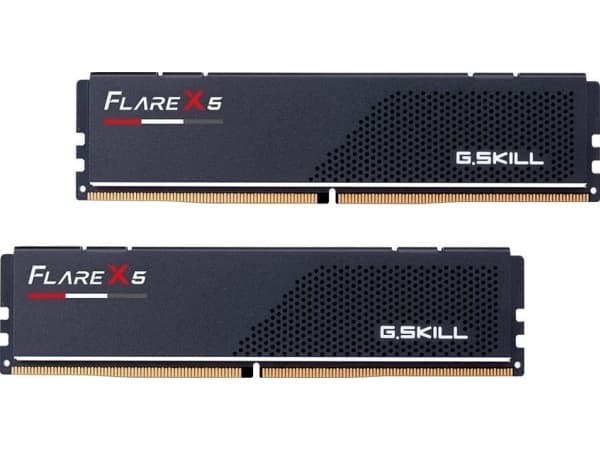 G.Skill Flare X5 - DDR5 - sett - 32 GB: 2 x 16 GB - DIMM 288-pin lav profil - 3000 MHz / PC5-48000 - CL36 - 1.35 V - ikke-bufret - ikke-ECC - matt sv