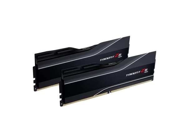 G.Skill Trident Z5 Neo - DDR5 - sats - 32 GB: 2 x 16 GB - DIMM 288-pin - 2800 MHz / PC5-48000 - CL30 - 1.25 V - ej buffrad - icke ECC - mattsvart