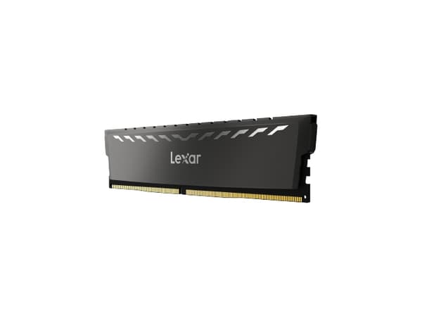 Lexar THOR - DDR4 - sats - 32 GB: 2 x 16 GB - DIMM 288-pin - 3200 MHz / PC4-25600 - CL16 - 1.35 V - ej buffrad - mörkgrå