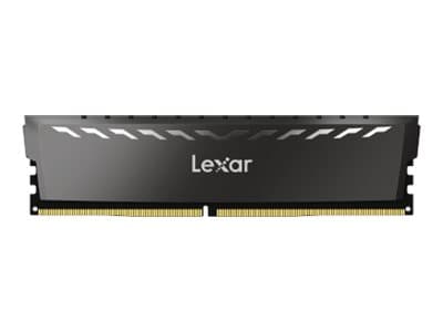 Lexar THOR - DDR4 - sats - 32 GB: 2 x 16 GB - DIMM 288-pin - 3200 MHz / PC4-25600 - CL16 - 1.35 V - ej buffrad - mörkgrå