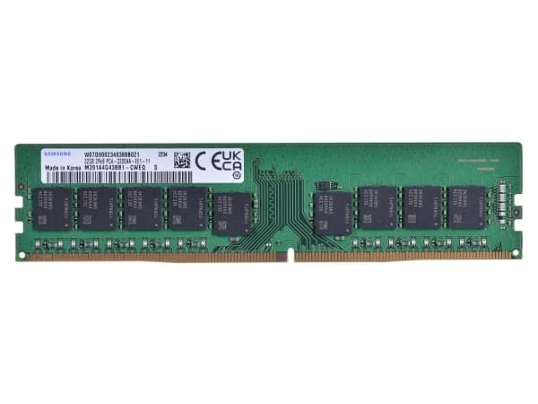 Samsung - DDR4 - modul - 32 GB - DIMM 288-pin - 3200 MHz / PC4-25600 - 1.2 V - ikke-bufret - ECC