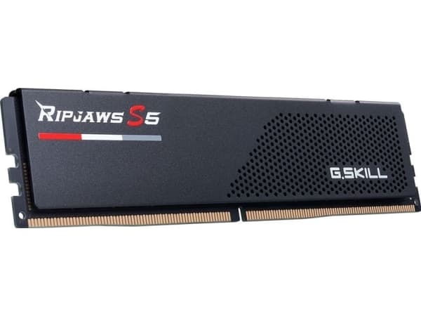 G.Skill Ripjaws S5 - DDR5 - sett - 64 GB: 2 x 32 GB - DIMM 288-pin lav profil - 3000 MHz / PC5-48000 - CL32 - 1.4 V - ikke-bufret - ikke-ECC - matt s