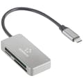 Miniatyrbild 1 av 4: Renkforce RF-PCR-210 Extern minneskortläsare USB-C® (USB 3.2 Gen 1) Silver