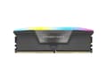 Miniatyrbilde 4 av 5: CORSAIR Vengeance RGB - DDR5 - sett - 32 GB: 2 x 16 GB - DIMM 288-pin - 5600 MHz / PC5-44800 - CL36 - 1.25 V - on-die ECC - kjølig grå