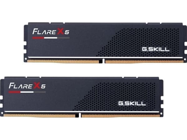G.Skill Flare X5 - DDR5 - sett - 64 GB: 2 x 32 GB - DIMM 288-pin lav profil - 2800 MHz / PC5-44800 - CL36 - 1.25 V - ikke-bufret - ikke-ECC - matt an