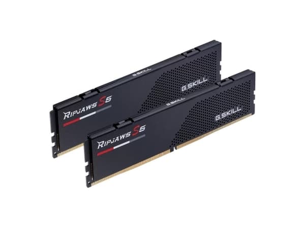 G.Skill Ripjaws S5 - DDR5 - sett - 32 GB: 2 x 16 GB - DIMM 288-pin lav profil - 3000 MHz / PC5-48000 - CL36 - 1.35 V - ikke-bufret - ikke-ECC - matt