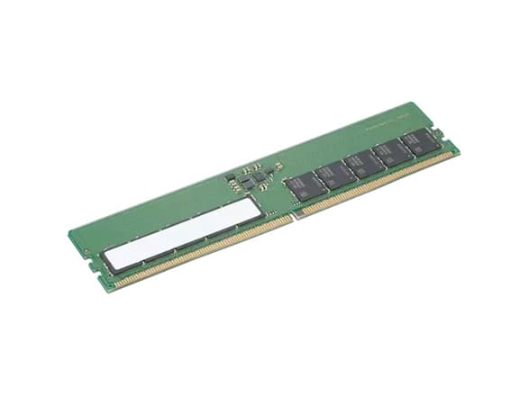 Lenovo - DDR5 - modul - 16 GB - DIMM 288-pin - 4800 MHz / PC4-38400 - grønn - for ThinkCentre M80t Gen 3; M90s Gen 3; M90t Gen 3; ThinkCentre neo 70;