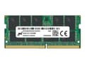Miniatyrbilde 1 av 5: Micron - DDR4 - modul - 32 GB - SO DIMM 260-pin - 3200 MHz / PC4-25600 - CL22 - 1.2 V - ikke-bufret - ECC