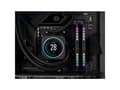 Miniatyrbilde 3 av 5: CORSAIR Dominator Platinum RGB - DDR5 - sett - 32 GB: 2 x 16 GB - DIMM 288-pin - 5200 MHz / PC5-41600 - CL40 - 1.25 V - kjølig grå