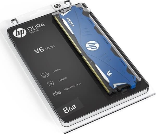 HP V6 - DDR4 - modul - 8 GB - DIMM 288-pin - 3000 MHz / PC4-24000 - 1.2 V - ej buffrad - icke ECC