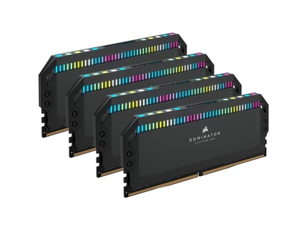 CORSAIR Dominator Platinum RGB - DDR5 - sats - 64 GB: 4 x 16 GB - DIMM 288-pin - 5600 MHz / PC5-44800 - CL36 - 1.25 V - svart