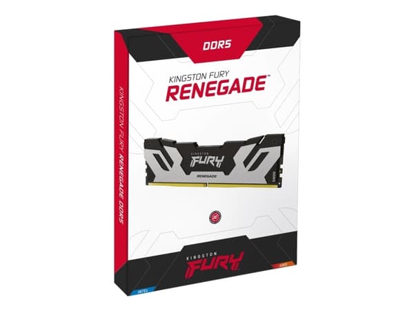 Kingston FURY Renegade - DDR5 - modul - 16 GB - DIMM 288-pin - 3400 MHz / PC5-54400 - CL40 - 1.1 V - on-die ECC