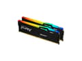 Miniatyrbild 5 av 5: Kingston FURY Beast RGB - DDR5 - sats - 32 GB: 2 x 16 GB - DIMM 288-pin - 2600 MHz / PC5-41600 - CL36 - 1.25 V - ej buffrad - on-die ECC - svart