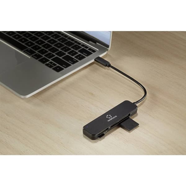 Renkforce RF-PCR-230 Extern minneskortläsare USB-C® (USB 3.2 Gen 1) Svart