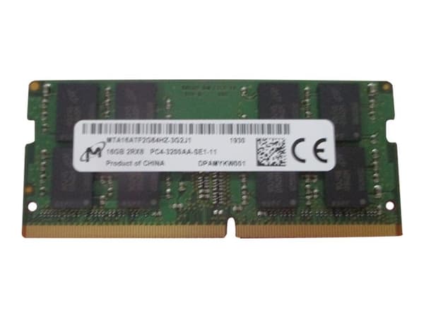 HP - DDR4 - modul - 16 GB - SO DIMM 260-pin - 3200 MHz / PC4-25600 - 1.2 V - ikke-bufret - ikke-ECC - shared - for ProBook 440 G7, 440 G8, 45X G7, 45