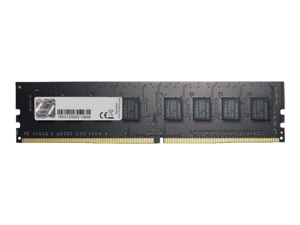 G.Skill Value Series - DDR4 - sett - 16 GB: 2 x 8 GB - DIMM 288-pin - 2666 MHz / PC4-21300 - CL19 - 1.2 V - ikke-bufret - ikke-ECC
