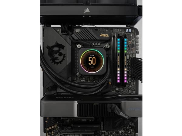 CORSAIR Dominator Platinum RGB - DDR5 - sett - 64 GB: 2 x 32 GB - DIMM 288-pin - 6000 MHz / PC5-48000 - CL40 - 1.35 V
