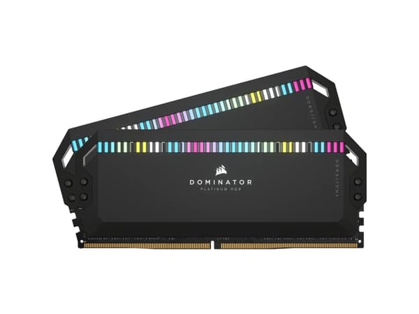 CORSAIR Dominator Platinum RGB - DDR5 - sett - 64 GB: 2 x 32 GB - DIMM 288-pin - 6000 MHz / PC5-48000 - CL40 - 1.35 V