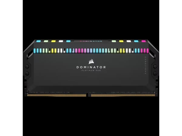 CORSAIR Dominator Platinum RGB - DDR5 - sett - 32 GB: 2 x 16 GB - DIMM 288-pin - 2400 MHz / PC5-38400 - CL32 - 1.1 V - svart