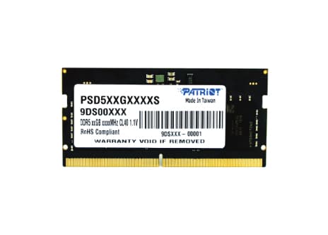 Patriot Memory Signature PSD58G480041S hukommelsesmodul 8 GB 1 x 8 GB DDR5 4800 Mhz