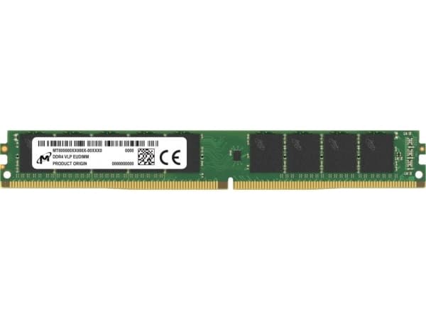 Micron - DDR4 - modul - 32 GB - DIMM 288-pin svært lav profil - 3200 MHz / PC4-25600 - CL22 - 1.2 V - ikke-bufret - ECC