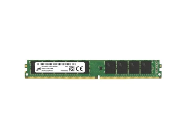 Micron - DDR4 - modul - 32 GB - DIMM 288-pin svært lav profil - 3200 MHz / PC4-25600 - CL22 - 1.2 V - ikke-bufret - ECC