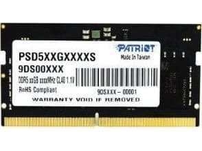 Patriot Memory Signature PSD516G480081S hukommelsesmodul 16 GB 1 x 16 GB DDR5 4800 Mhz