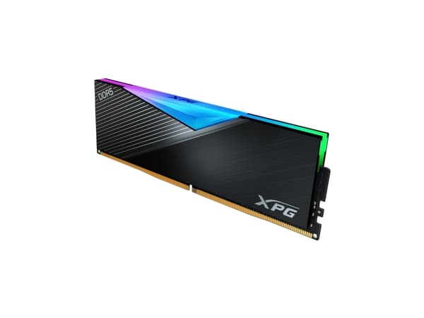 XPG LANCER RGB - DDR5 - sats - 32 GB: 2 x 16 GB - DIMM 288-pin - 3600 MHz / PC5-57600 - CL34 - 1.4 V - ej buffrad - on-die ECC - svart