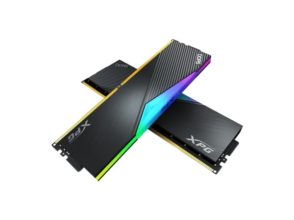 XPG LANCER RGB - DDR5 - sats - 32 GB: 2 x 16 GB - DIMM 288-pin - 3600 MHz / PC5-57600 - CL34 - 1.4 V - ej buffrad - on-die ECC - svart