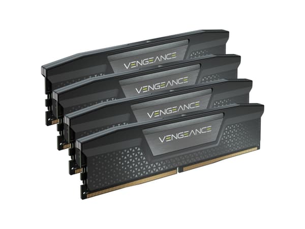 Corsair DDR5 5200MHz 192GB (4x48GB) DIMM Unbuffered CL38 XMP 3.0 VENGEANCE Black Heatspreader 1,25V