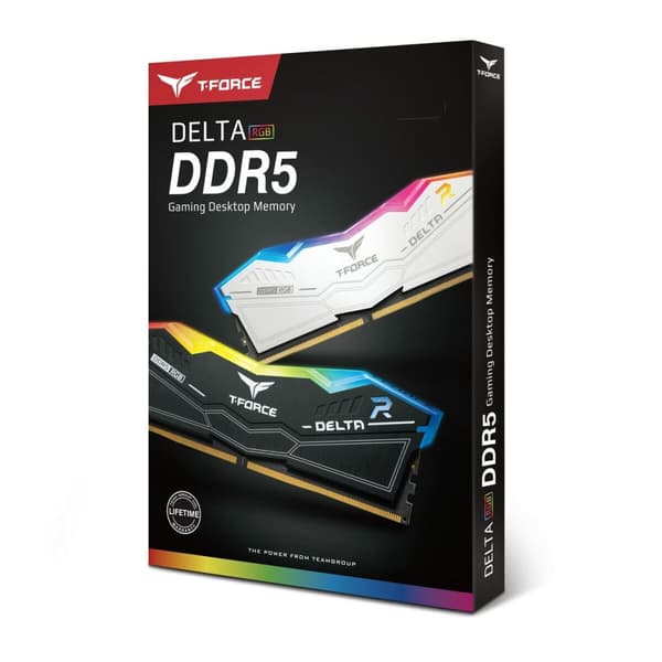 RAM-hukommelse Team Group Delta RGB DDR5 CL40 6400 MHz 32 GB