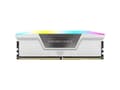 Miniatyrbilde 3 av 5: CORSAIR Vengeance RGB - DDR5 - sett - 64 GB: 2 x 32 GB - DIMM 288-pin - 5200 MHz / PC5-41600 - CL40 - 1.25 V - hvit