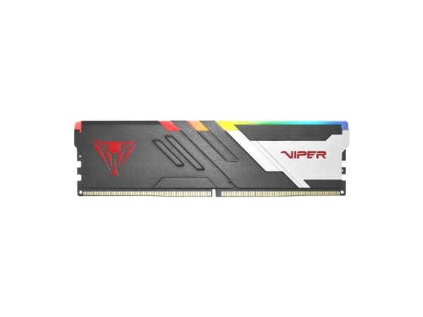 Patriot Viper Venom RGB DDR5 series - DDR5 - sett - 32 GB: 2 x 16 GB - DIMM 288-pin - 3300 MHz / PC5-52800 - CL40 - 1.4 V - ikke-bufret - on-die ECC